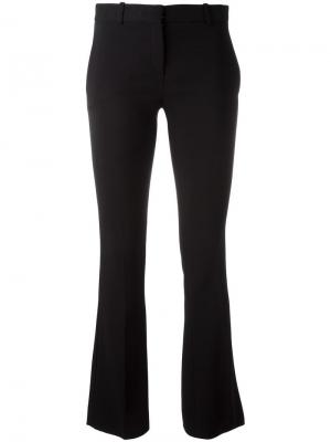 Классические расклешенные брюки Versace. Цвет: чёрный