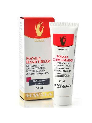 Крем для рук Hand Cream 50ml Mavala. Цвет: белый