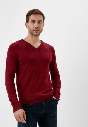 Пуловер Rekuait. Цвет: бордовый