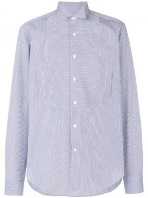 Рубашка в полоску Loewe. Цвет: синий