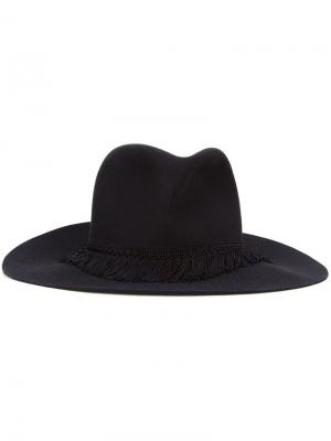 Шляпа федора Kijima Takayuki. Цвет: чёрный