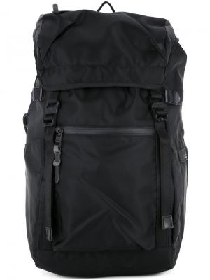 Нейлоновый саржевый рюкзак 210D As2ov. Цвет: чёрный