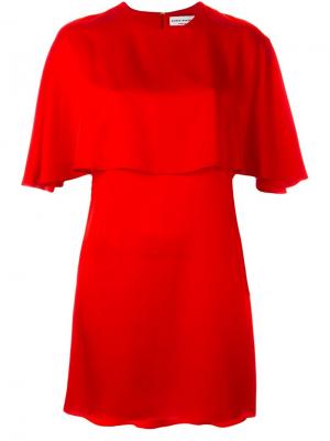 Платье кроя кейп Sonia Rykiel. Цвет: красный