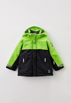 Куртка горнолыжная Sela. Цвет: зеленый