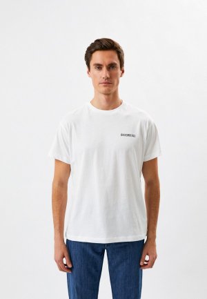 Футболка Bikkembergs. Цвет: белый
