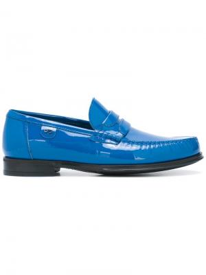 Лакированные туфли Dolce & Gabbana. Цвет: синий
