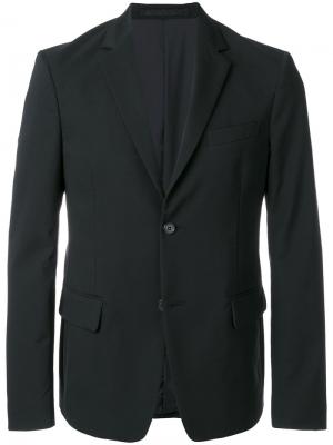 Однобортный пиджак Prada. Цвет: чёрный