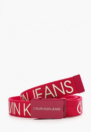 Ремень Calvin Klein Jeans. Цвет: розовый