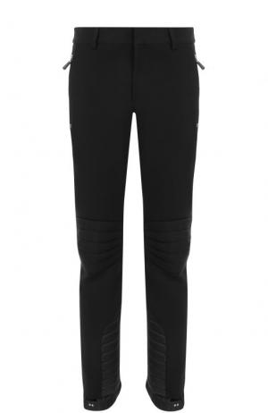 Утепленные лыжные брюки Moncler. Цвет: черный