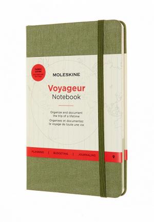 Блокнот Moleskine. Цвет: зеленый