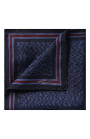 Шелковый платок Van Laack. Цвет: синий