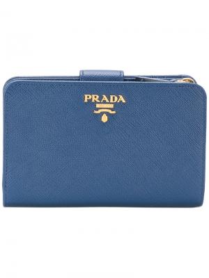 Органайзер с логотипом Prada. Цвет: синий