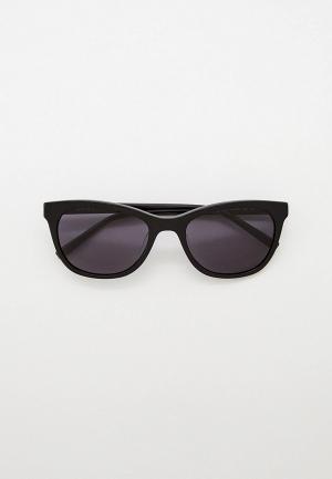 Очки солнцезащитные DKNY. Цвет: черный
