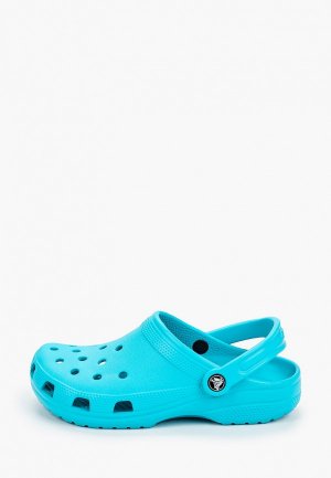 Сабо Crocs. Цвет: голубой