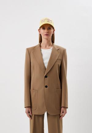 Пиджак N21. Цвет: коричневый