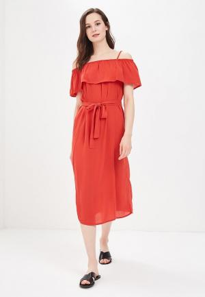 Платье Ichi. Цвет: красный