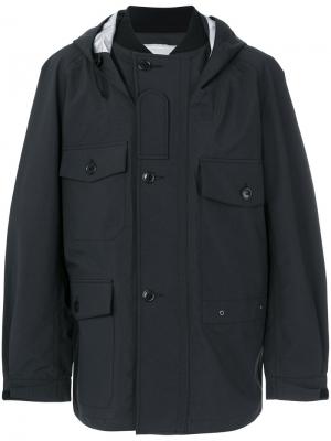 Классическое приталенное пальто Junya Watanabe Comme Des Garçons Man. Цвет: чёрный