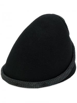 Шляпа с округлым верхом Henrik Vibskov. Цвет: чёрный