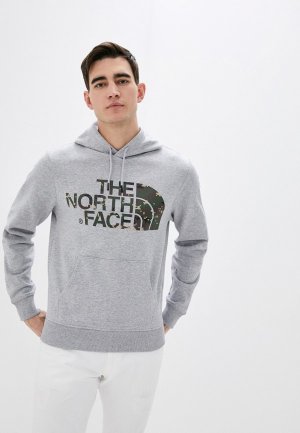 Худи The North Face. Цвет: серый