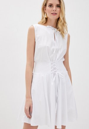 Платье Giorgio Di Mare. Цвет: белый