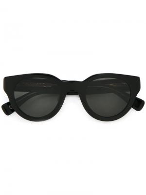 Солнцезащитные очки в оправе кошачий глаз Eyevan7285. Цвет: чёрный
