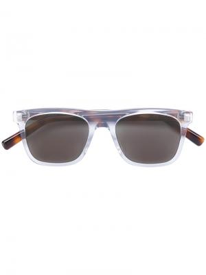 Солнцезащитные очки  с квадратной оправой Dior Eyewear. Цвет: телесный