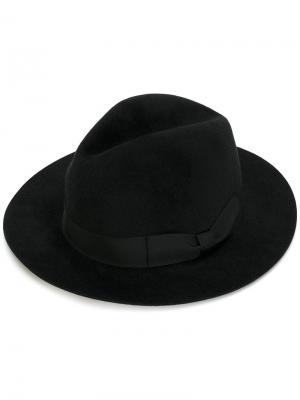 Фетровая шляпа Ermanno Scervino. Цвет: чёрный