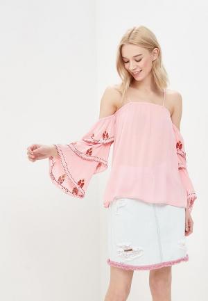 Блуза Glamorous. Цвет: розовый