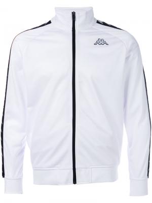 Спортивная куртка на молнии Kappa. Цвет: белый