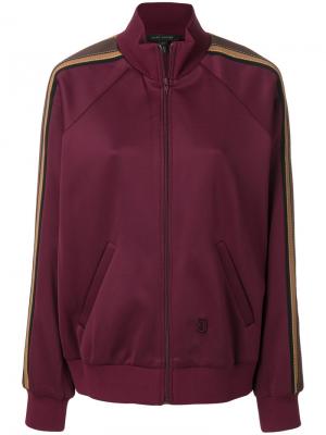 Спортивная куртка с полосками Marc Jacobs. Цвет: розовый и фиолетовый