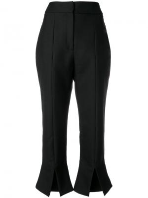 Укороченные брюки с разрезами Jacquemus. Цвет: чёрный