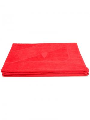 Пляжное полотенце Bag Bugs Fendi. Цвет: красный