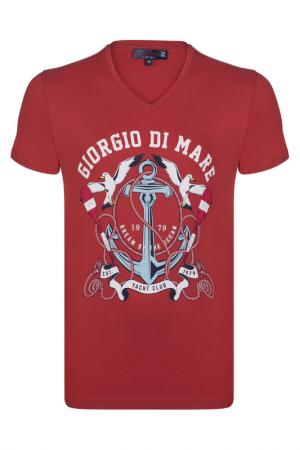 T-Shirt GIORGIO DI MARE. Цвет: red