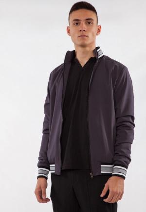 Куртка Bodro Design. Цвет: серый