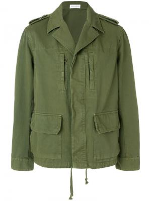 Куртка в стиле милитари Faith Connexion. Цвет: зелёный