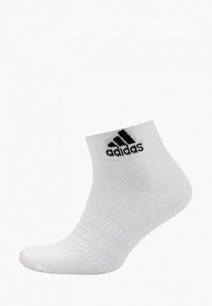 Носки adidas. Цвет: белый