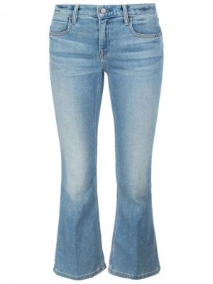 Укороченные джинсы Alexander Wang. Цвет: синий