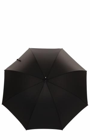 Зонт-трость Silver Labrador Pasotti Ombrelli. Цвет: черный