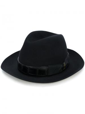 Фетровая шляпа Borsalino. Цвет: чёрный