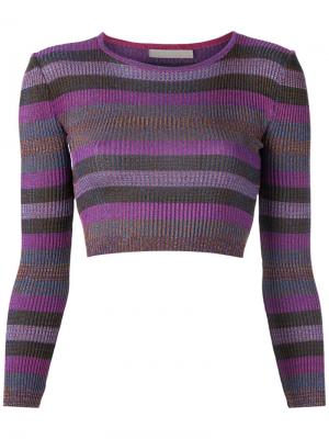 Knit crop top Cecilia Prado. Цвет: розовый и фиолетовый