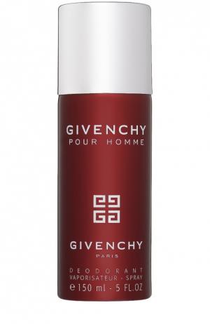 Парфюмированный дезодорант-спрей  Pour Homme Givenchy. Цвет: бесцветный