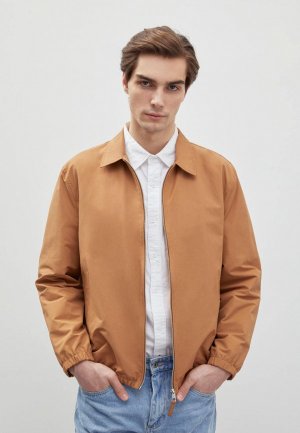 Куртка Finn Flare. Цвет: коричневый