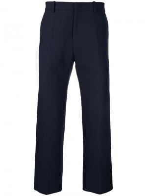 Укороченные брюки  стандартного кроя Nº21. Цвет: синий