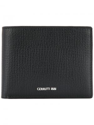 Классический бумажник Cerruti 1881. Цвет: чёрный