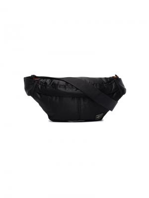 Поясная сумка с двумя карманами Porter-Yoshida & Co. Цвет: чёрный