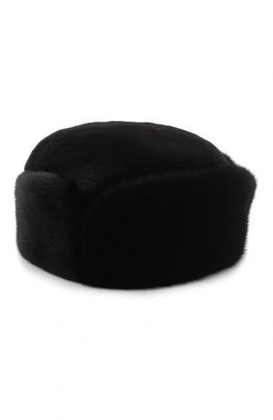 Норковая кепка Kussenkovv. Цвет: черный
