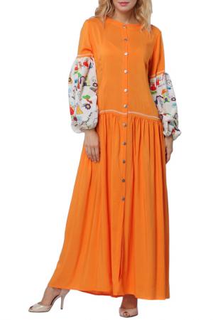 Платье KATA BINSKA. Цвет: оранжевый