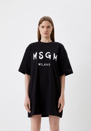 Платье MSGM. Цвет: черный