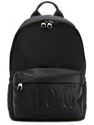 Рюкзак с логотипом McQ Alexander McQueen. Цвет: чёрный