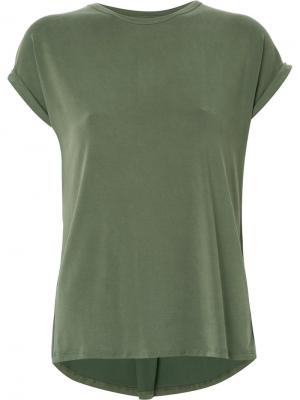 Short sleeves blouse Uma | Raquel Davidowicz. Цвет: зелёный